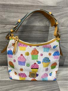 DOONEY BOURKE CUPCAKE LEATHER HANDBAG Acceptable A1 Hawk